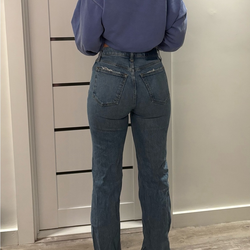 Abercrombie & Fitch 90s relaxed jean high rise 2X Long